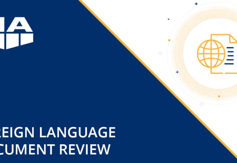 Foreign Language Document Review