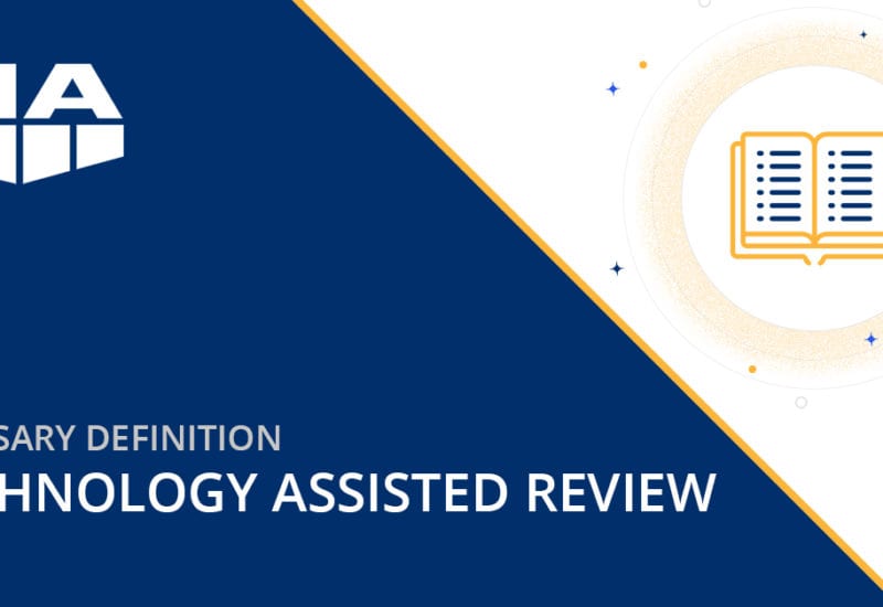 Technology Assisted Review (TAR)